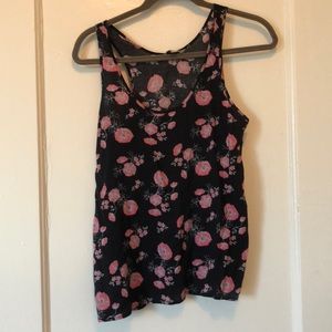 Floral tank top